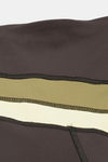 Enamor Hugged Anti Microbial High Rise Track Pant - Olive Night Solo Stripe — thumbnail 5