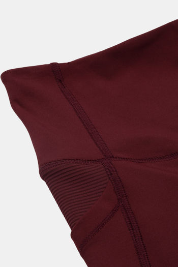 Enamor Hugged Anti Microbial High Rise Track Pant - Dry Blood — image 6
