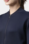 Enamor Relaxed Anti Microbial Fitted Jackets - Navy — thumbnail 7