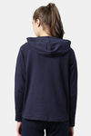 Enamor Relaxed Anti Microbial Hoodie - Navy — thumbnail 3