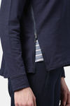 Enamor Relaxed Anti Microbial Hoodie - Navy — thumbnail 5