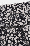 Enamor Hugged Anti Microbial High Rise Track Pant - Abstract Animal Black Combo — thumbnail 5