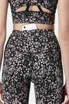 Enamor Hugged Anti Microbial High Rise Track Pant - Abstract Animal Black Combo — thumbnail 7