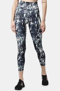 Abstrct Aop Nvy Vintage Blu