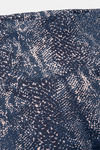 Enamor Hugged Anti Microbial High Rise Track Pant - Skin Aop Navy — thumbnail 5