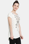 Enamor Relaxed Top - Ivory W Hamfoi — thumbnail 2