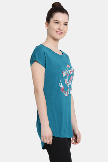Enamor Relaxed Top - Ocean Green — image 2