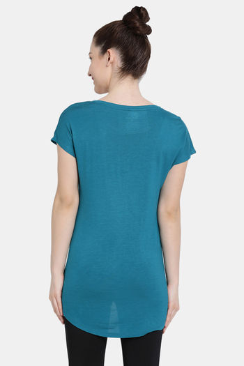 Enamor Relaxed Top - Ocean Green — image 4
