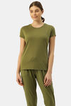 Enamor Relaxed Top - Pickle Green — thumbnail 4