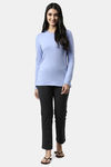 Enamor Relaxed Top - Lilac Iris — thumbnail 4