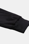 Enamor Relaxed Anti Microbial Mid Rise Track Pant - Jet Black — thumbnail 11