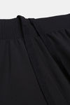 Enamor Relaxed Anti Microbial Mid Rise Track Pant - Jet Black — thumbnail 9