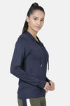 Enamor Relaxed Fitted Jackets - Navy — thumbnail 3