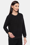 Enamor Relaxed Sweatshirt - Jet Black — thumbnail 2