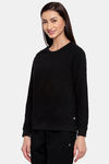 Enamor Relaxed Sweatshirt - Jet Black — thumbnail 3
