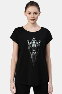 Jet Black Lotus Graphic