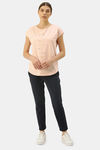 Enamor Anti Microbial Relaxed Top - Pink Pearl W Chakra — thumbnail 4