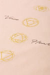 Enamor Anti Microbial Relaxed Top - Pink Pearl W Chakra — thumbnail 5