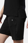 Enamor Anti Microbial Relaxed Top - Jet Black Dream Graphic — thumbnail 6
