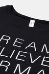 Enamor Anti Microbial Relaxed Top - Jet Black Dream Graphic — thumbnail 7