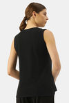 Enamor Anti Microbial Relaxed Top - Jet Black Livew Love — thumbnail 3