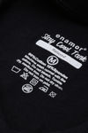 Enamor Anti Microbial Relaxed Top - Jet Black Livew Love — thumbnail 6