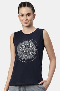 Navy Mandala Graphic