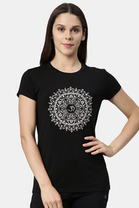Jet Black W Mandala