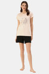 Enamor Relaxed Top - Pink Pearl W Floman — thumbnail 4