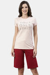 Enamor Relaxed Top - Rose Water Limit Graphic — thumbnail 1
