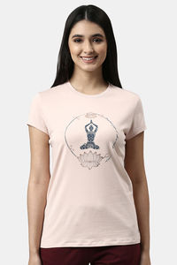 Rosewater Lotus Yogini Graphic
