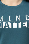 Enamor Relaxed Top - Teal W Mind — thumbnail 5
