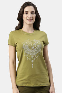 Thai Green Mandala Graphic
