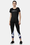 Enamor Anti Microbial Relaxed Top - Jet Black Soulful Graphic — thumbnail 4