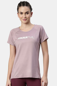 Mauve Pink Soulful Graphic