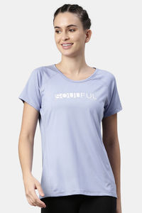 Powder Blue Soulful Graphic