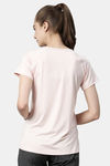 Enamor Anti Microbial Relaxed Top - Shell Pink W Powerful — thumbnail 3