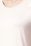 Enamor Anti Microbial Relaxed Top - Shell Pink W Powerful — thumbnail 6