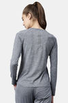 Enamor Hugged Anti Microbial Relaxed Top - Navy Mel W Free Mind Ref — thumbnail 3