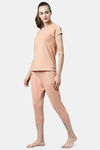 Enamor Anti Microbial Track Pant - Cider Melange — thumbnail 4