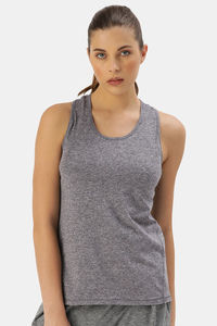 Navy Melange W Ref Strp
