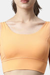 Enamor Medium Impact Sports Bra - Salmon — thumbnail 5