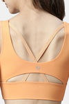 Enamor Medium Impact Sports Bra - Salmon — thumbnail 6