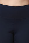 Enamor Hugged Leggings - Navy W Stripe Graphic — thumbnail 5