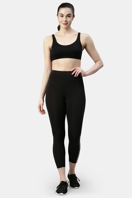 Enamor Low Impact Sports Bra - Black — image 5