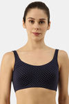 Enamor Low Impact Sports Bra - Ditsy Heart Print — thumbnail 1