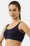 Enamor Low Impact Sports Bra - Ditsy Heart Print — thumbnail 2