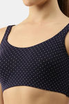 Enamor Low Impact Sports Bra - Ditsy Heart Print — thumbnail 6