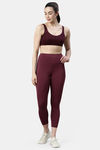 Enamor Low Impact Sports Bra - Grapewine — thumbnail 4