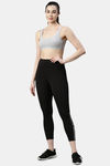 Enamor Low Impact Sports Bra - Greymelange — thumbnail 4